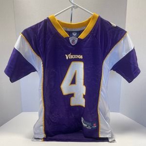 Youth Small Reebok OnField NFL Brett Favre Vikings Jersey